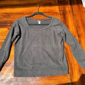 Aqua Long Sleeve Sweater